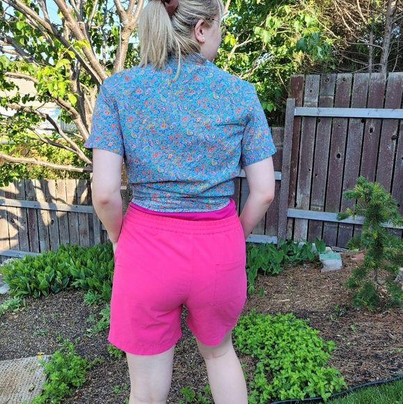 Vintage 80s pink mom shorts - Picture 8 of 11